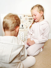 Load image into Gallery viewer, Striped Rib Knit Leggings - Pink