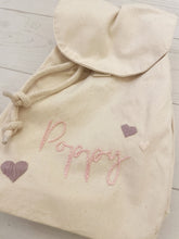 Load image into Gallery viewer, Personalised Rucksack - Hearts