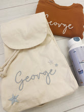 Load image into Gallery viewer, Personalised Rucksack - Stars