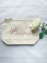 Load image into Gallery viewer, Personalised Accessory Bag - Mum Edition