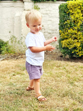 Load image into Gallery viewer, Linen Shorts - Purple