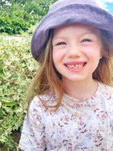 Load image into Gallery viewer, Linen Bucket Hat - Purple