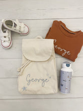 Load image into Gallery viewer, Personalised Rucksack - Stars
