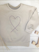 Load image into Gallery viewer, Valentine&#39;s Heart Sweatshirt