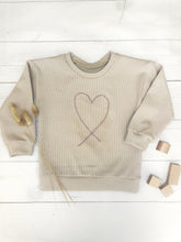 Load image into Gallery viewer, Valentine&#39;s Heart Sweatshirt