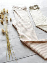 Load image into Gallery viewer, Striped Rib Knit Leggings - Beige