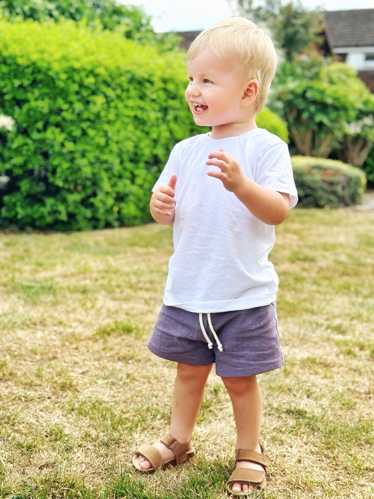 Linen 2025 shorts toddler